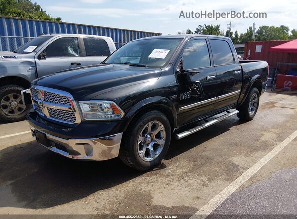 1C6RR6NT5GS154969 2016 RAM 1500 Черный Передняя левая четверть