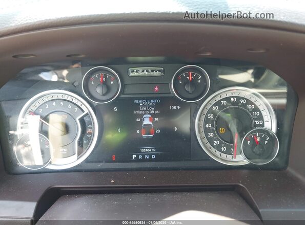 1C6RR6NT6GS148016 2016 RAM 1500 White Հետևի նստատեղերի տեսք