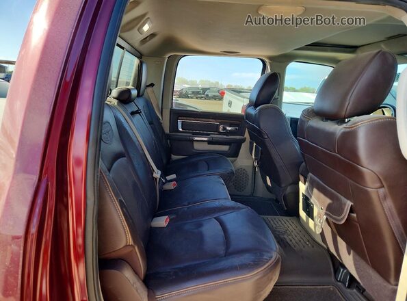 1C6RR6PM0GS361906 2016 RAM 1500 Burgundy Widok tylnych siedzeń