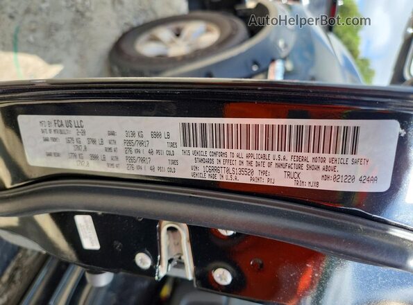 1C6RR6TT0LS135520 2020 RAM 1500 Black Widok komory silnika