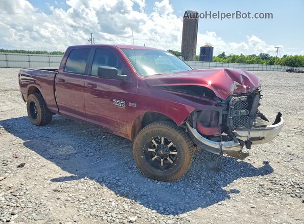 1C6RR6TT1KS657300 2019 RAM 1500 Burgundy Передня права чверть