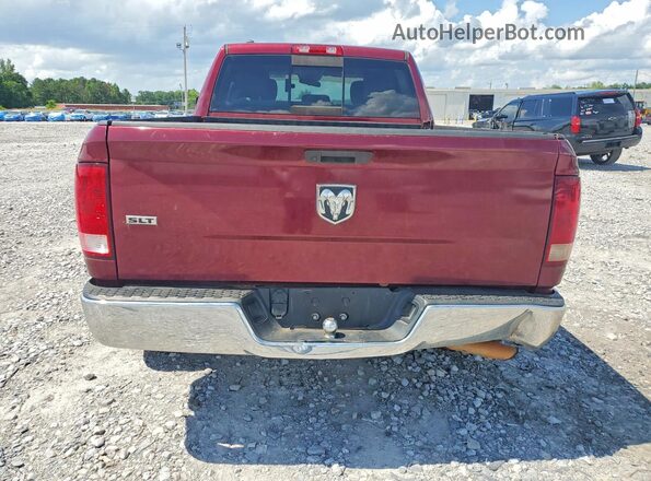 1C6RR6TT1KS657300 2019 RAM 1500 Burgundy Вид ззаду