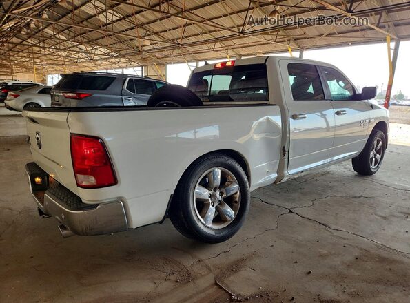 1C6RR6TT2KS694064 2019 RAM 1500 White Trasero derecho