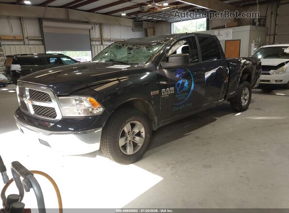 1C6RR6TT4KS657341 2019 RAM 1500 CLASSIC Blue წინა მარცხენა ხედი სამი მეოთხედიდან