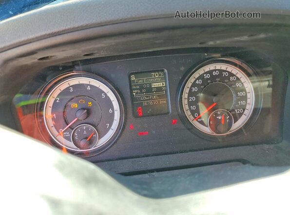 1C6RR6TT4LS110720 2020 RAM 1500 Black Instrument cluster view