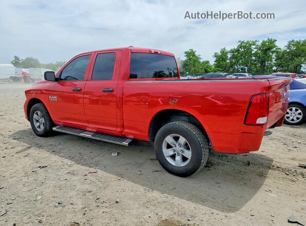 1C6RR7FG0JS198425 2018 RAM 1500 Red Trasero izquierdo