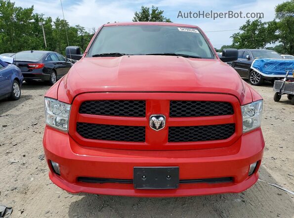 1C6RR7FG0JS198425 2018 RAM 1500 Red Vista frontal