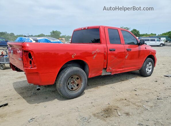 1C6RR7FG0JS198425 2018 RAM 1500 Red Trasero derecho