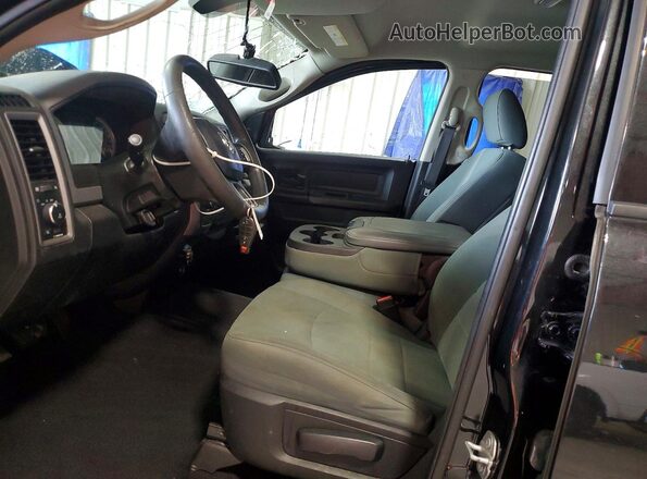 1C6RR7FG0JS344256 2018 RAM 1500 Black Вид салону спереду