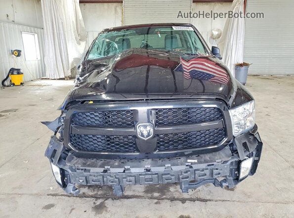1C6RR7FG0JS344256 2018 RAM 1500 Black Вид спереду