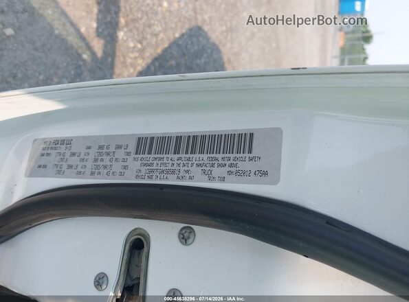 1C6RR7FG0KS658619 2019 RAM 1500 CLASSIC White Engine compartment view