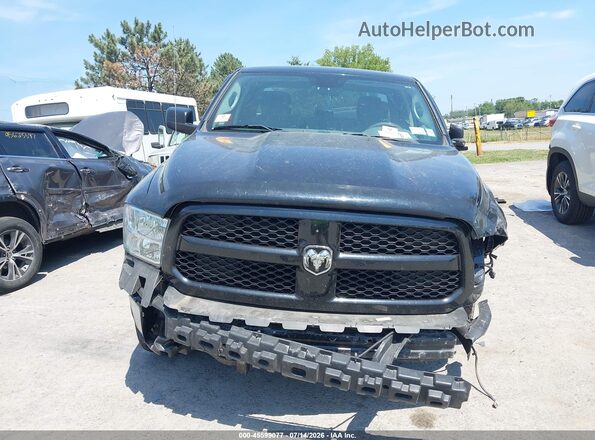 1C6RR7FG2HS534666 2017 RAM 1500 Black Սալոնի հետևի տեսք