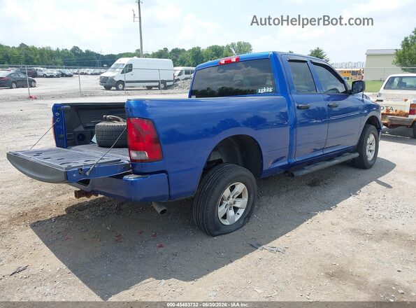 1C6RR7FG2JS263856 2018 RAM 1500 Blue Rear right