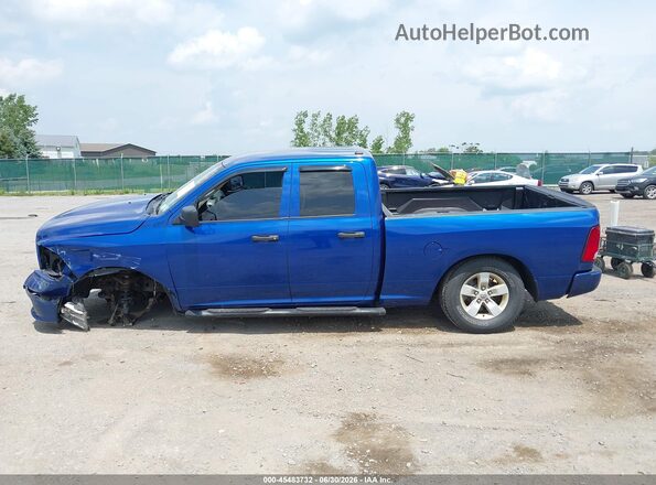 1C6RR7FG2JS263856 2018 RAM 1500 Blue 360 interior view