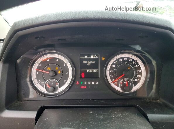 1C6RR7FG2MS538033 2021 RAM 1500 White ხელსაწყოთა პანელის ხედი