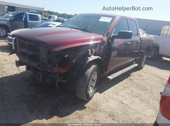 1C6RR7FG2MS585918 2021 RAM 1500 CLASSIC Red Առջևի ձախ երեք քառորդ տեսարան