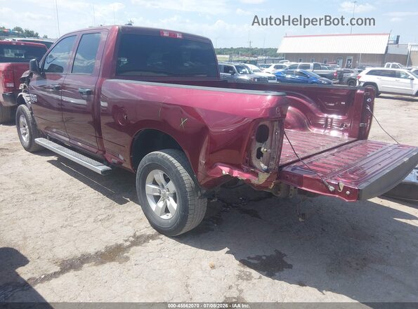 1C6RR7FG2MS585918 2021 RAM 1500 CLASSIC Red Հետևի ձախ