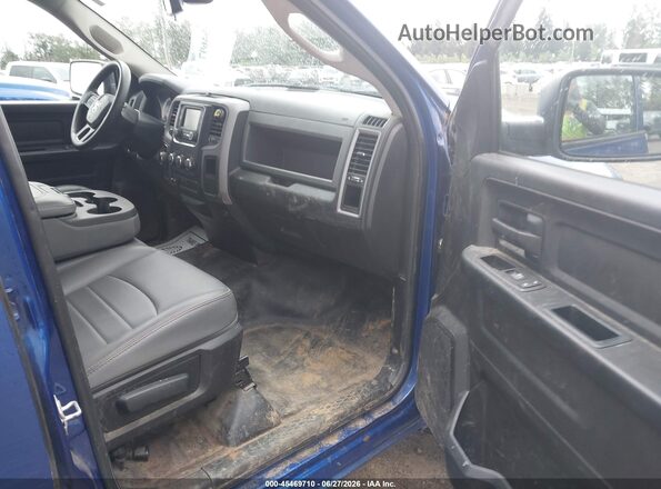 1C6RR7FG3GS390530 2016 RAM 1500 Blue Вид салону спереду