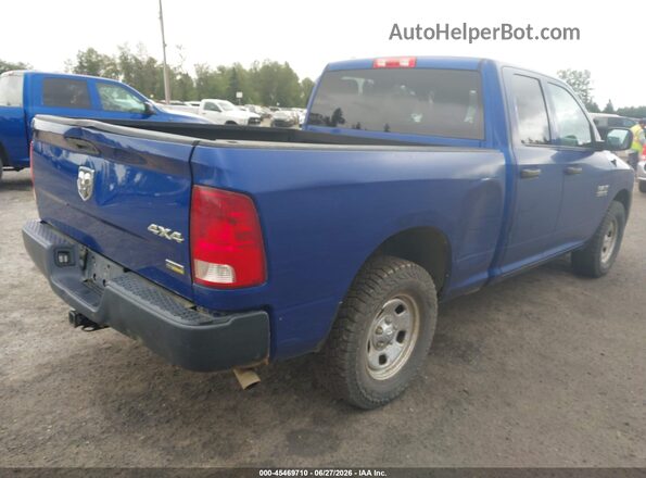 1C6RR7FG3GS390530 2016 RAM 1500 Blue Задня права чверть