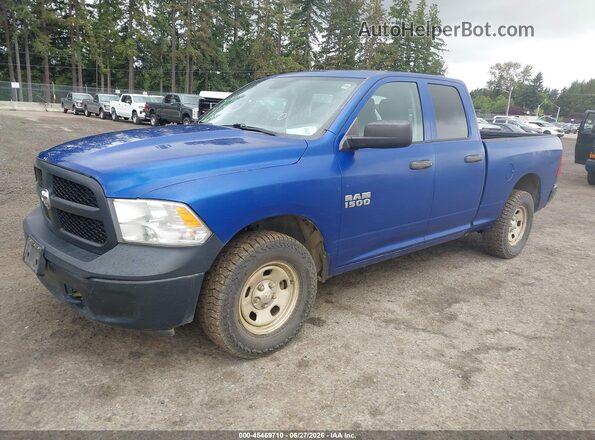 1C6RR7FG3GS390530 2016 RAM 1500 Blue Передня ліва чверть