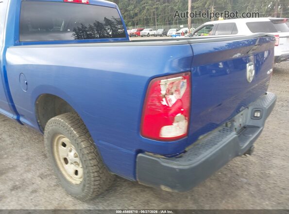 1C6RR7FG3GS390530 2016 RAM 1500 Blue Вид задньої частини салону