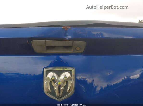 1C6RR7FG3GS390530 2016 RAM 1500 Blue Вид щитка приладів