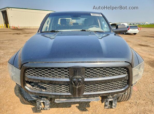 1C6RR7FG3JS293447 2018 RAM 1500 Черный Вид спереди