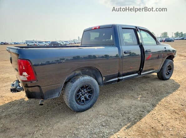 1C6RR7FG3JS293447 2018 RAM 1500 Черный Задняя правая четверть
