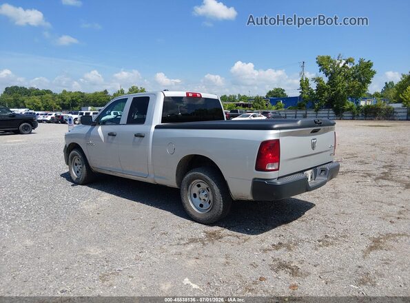 1C6RR7FG3JS326091 2018 RAM 1500 Silver Հետևի ձախ