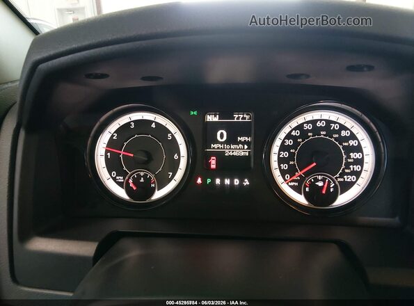 1C6RR7FG3JS326222 2018 RAM 1500 White Հետևի նստատեղերի տեսք