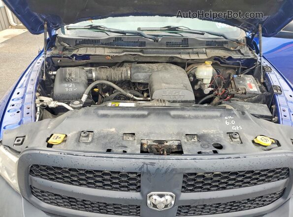 1C6RR7FG4GS129259 2016 RAM 1500 Blue უკანა სალონის ხედი