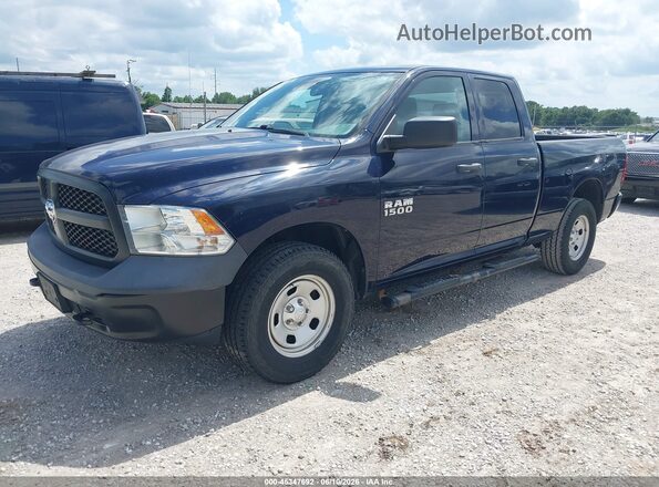 1C6RR7FG4JS326097 2018 RAM 1500 Синий Передняя левая четверть