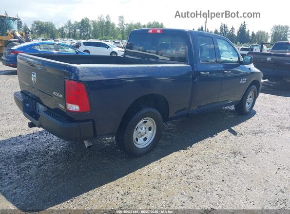 1C6RR7FG4JS326116 2018 RAM 1500 Blue Trasero derecho