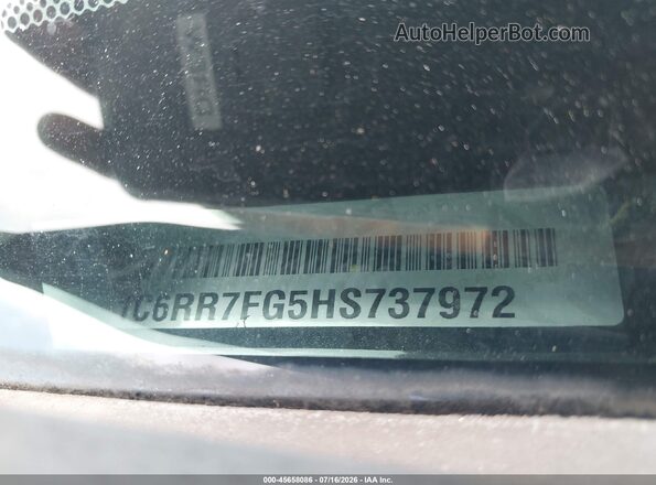 1C6RR7FG5HS737972 2017 RAM 1500 Черный 