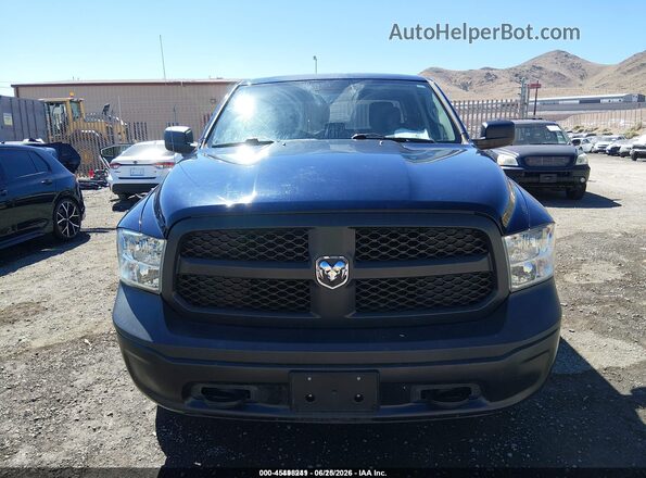 1C6RR7FG8HS616563 2017 RAM 1500 Blue Instrument cluster view