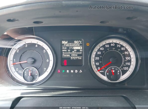 1C6RR7FG8HS826550 2017 RAM 1500 Blue Հետևի նստատեղերի տեսք