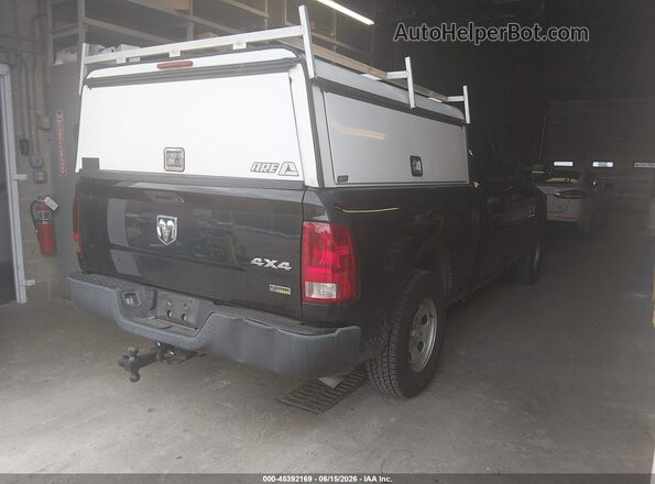 1C6RR7FG9GS341722 2016 RAM 1500 Черный Задняя правая четверть