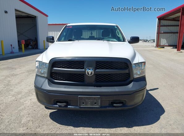 1C6RR7FG9JS326211 2018 RAM 1500 White უკანა სალონის ხედი
