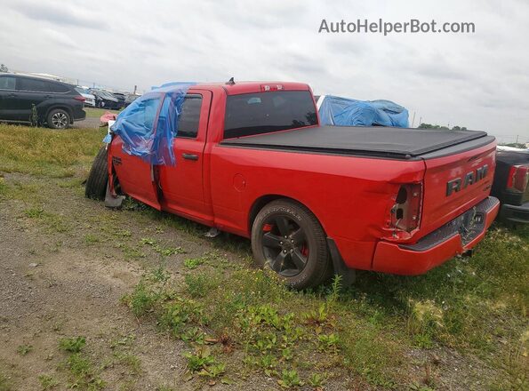1C6RR7FG9MS594017 2021 RAM 1500 Красный Задняя левая четверть
