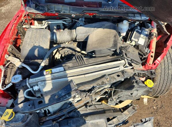 1C6RR7FG9MS594017 2021 RAM 1500 Красный Вид задней части салона