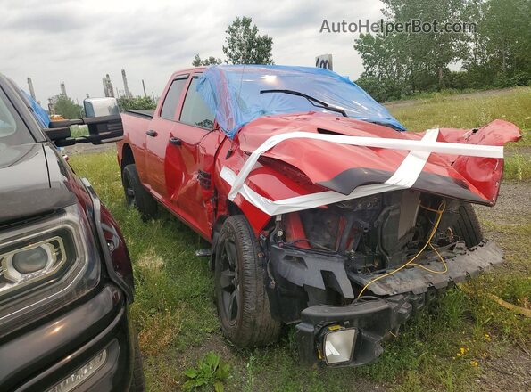 1C6RR7FG9MS594017 2021 RAM 1500 Красный Передняя правая четверть