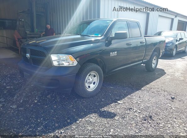 1C6RR7FGXGS356312 2016 RAM 1500 Черный Передняя левая четверть
