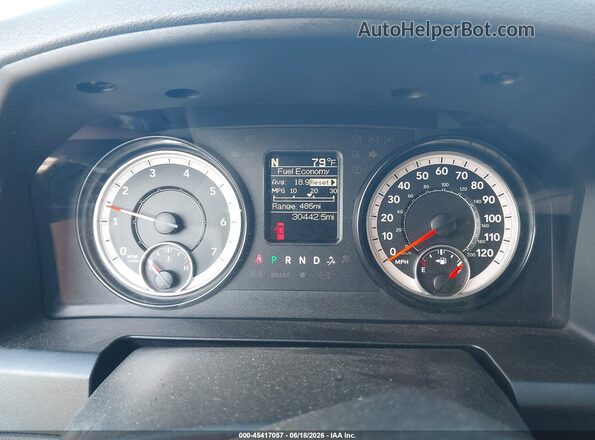 1C6RR7FGXGS356312 2016 RAM 1500 Черный Вид задних сидений
