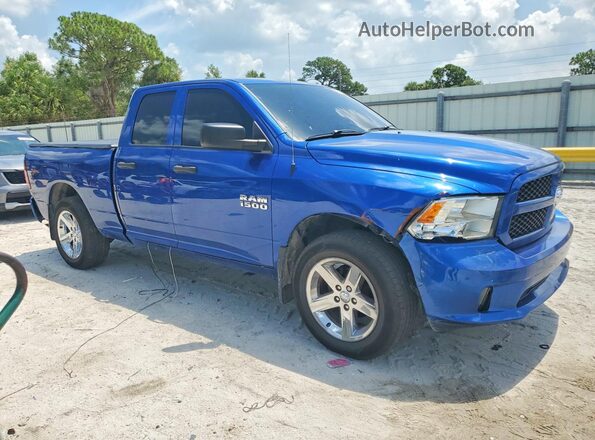 1C6RR7FGXHS618363 2017 RAM 1500 Blue Передня права чверть