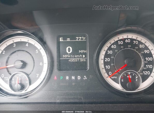 1C6RR7FGXJS291503 2018 RAM 1500 Black Հետևի նստատեղերի տեսք