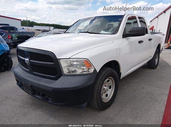 1C6RR7FGXJS326217 2018 RAM 1500 White Front left