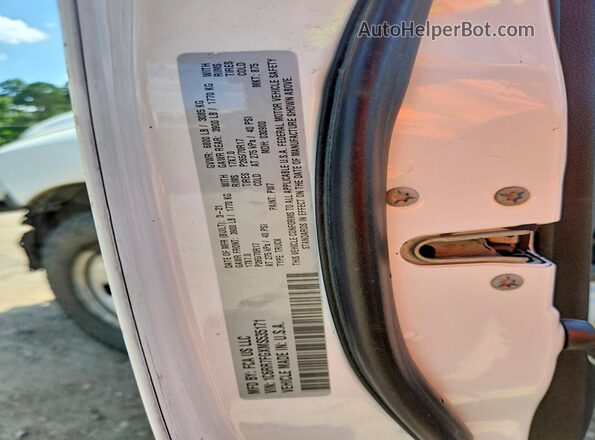 1C6RR7FGXMS535171 2021 RAM 1500 Белый Вид подкапотного пространства