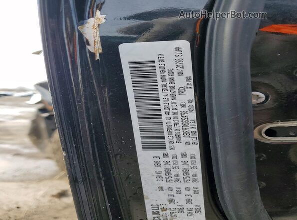 1C6RR7FT0GS224768 2016 RAM 1500 Black VIN კოდის სტიკერის ხედი