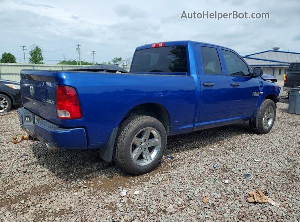 1C6RR7FT0GS337104 2016 RAM 1500 Blue Trasero derecho