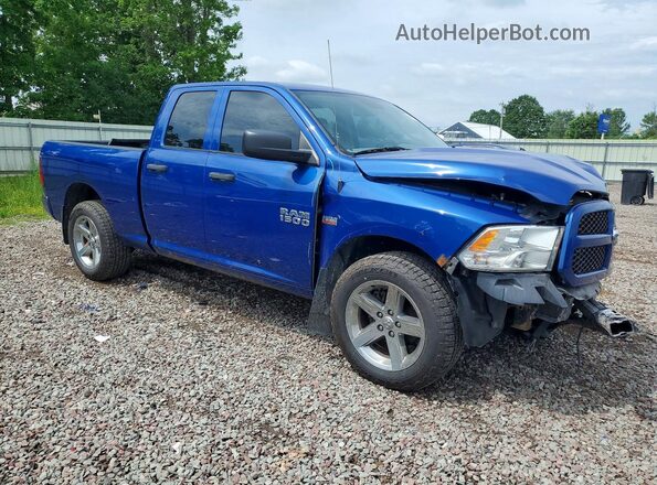 1C6RR7FT0GS337104 2016 RAM 1500 Blue Delantero derecho